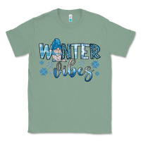Sage winter vibes gnome Classic Tee - JahusDesignShop