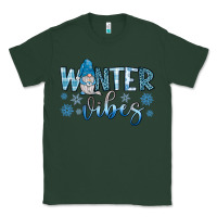 Sports Green winter vibes gnome Classic Tee - JahusDesignShop