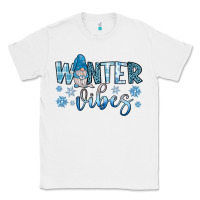 White winter vibes gnome Classic Tee - JahusDesignShop