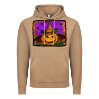Vintage Coffee jack o' lantern pumpkin Vintage Hoodie - Jasminsmagicworld