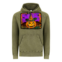 Vintage Olive jack o' lantern pumpkin Vintage Hoodie - Jasminsmagicworld