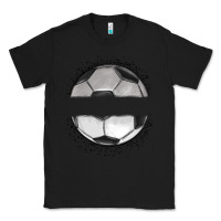 Black custom soccer Classic Tee - MaliasSmallBusiness