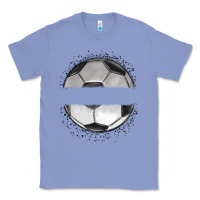 Colony Blue custom soccer Classic Tee - MaliasSmallBusiness