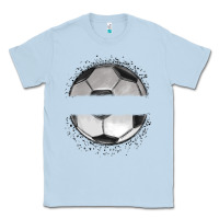 Dusty Blue custom soccer Classic Tee - MaliasSmallBusiness