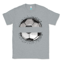 Heather Grey custom soccer Classic Tee - MaliasSmallBusiness