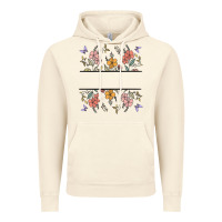Vintage Artic wildflower your text here Vintage Hoodie - MaliasSmallBusiness