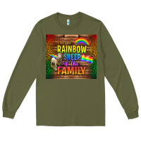 Army Green I'm The Rainbow Sheep Of The Family Tumbler Long Sleeve Tee - BundleAndBundleShop