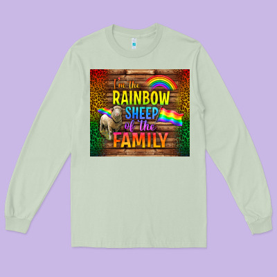 I'm The Rainbow Sheep Of The Family Tumbler Long Sleeve Tee Designed By Bundleandbundleshop