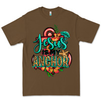 Cacao jesus is my anchor Premium Tee - Jasminsmagicworld