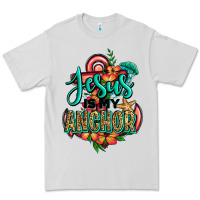Dove Grey jesus is my anchor Premium Tee - Jasminsmagicworld