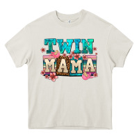 Cream twin mama Heavy Core Tee - AdoDesignShop