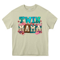 Mossy twin mama Heavy Core Tee - AdoDesignShop