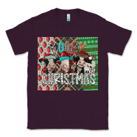 Plum mooey Christmas Classic Tee - CowhideDigitalArt