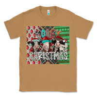 Toasted Coconut mooey Christmas Classic Tee - CowhideDigitalArt