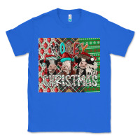 True Royal mooey Christmas Classic Tee - CowhideDigitalArt