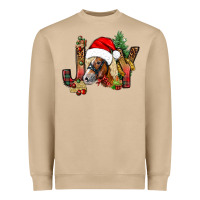 Mushroom joy christmas with horse bbs Heavyweight Sweatshirt - BundleAndBundleShop