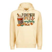 Pina Colada pumpkin spice and everything nice Premium Hoodie - CowGirlArtShop