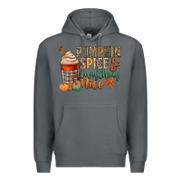Rock pumpkin spice and everything nice Premium Hoodie - CowGirlArtShop