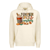 Tofu pumpkin spice and everything nice Premium Hoodie - CowGirlArtShop