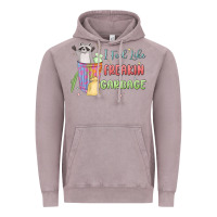 Vintage Zinc i feel like garbage raccoon Vintage Hoodie - MaliasSmallBusiness