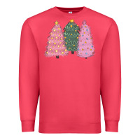 Cardinal christmas trees Premium Sweatshirt - CowGirlArtShop