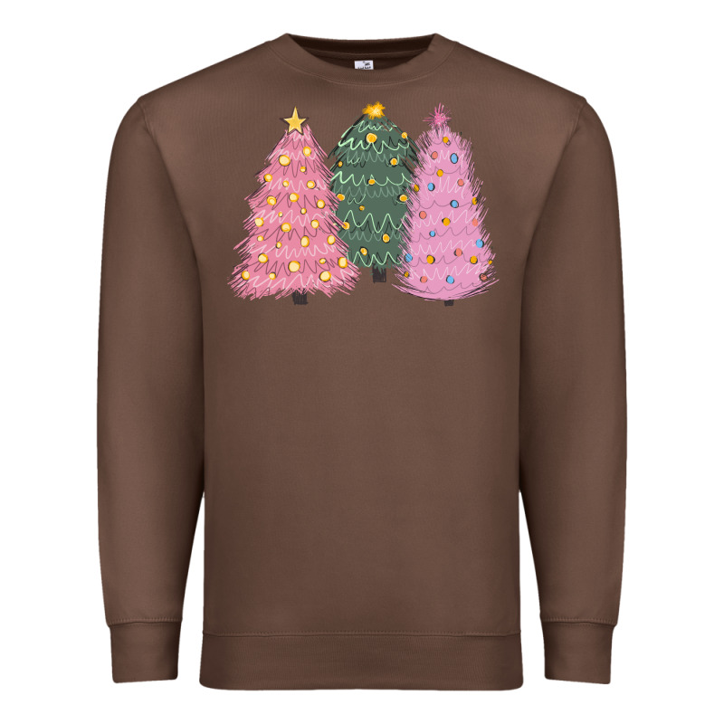 Christmas Trees Premium Sweatshirt by CowGirlArtShop | Teevron