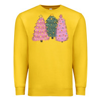 Lemon christmas trees Premium Sweatshirt - CowGirlArtShop