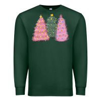 Sports Green christmas trees Premium Sweatshirt - CowGirlArtShop