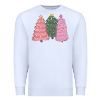 White christmas trees Premium Sweatshirt - CowGirlArtShop