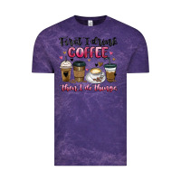 Cloud Purple first i drink coffee then i do things Vintage Tee - MaliasSmallBusiness