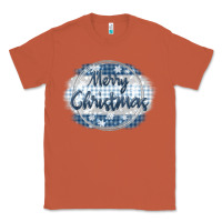 Copper merry christmas blue Classic Tee - MaliasSmallBusiness