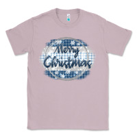 Lilac merry christmas blue Classic Tee - MaliasSmallBusiness