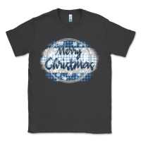 Smoke merry christmas blue Classic Tee - MaliasSmallBusiness
