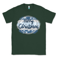 Sports Green merry christmas blue Classic Tee - MaliasSmallBusiness