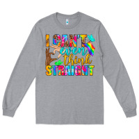 Heather Grey LGBTQ I Can't Even Think Straight Long Sleeve Tee - BundleAndBundleShop