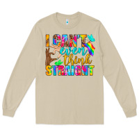 Mushroom LGBTQ I Can't Even Think Straight Long Sleeve Tee - BundleAndBundleShop