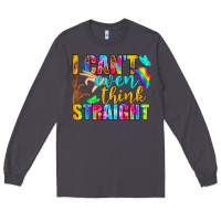Smoke LGBTQ I Can't Even Think Straight Long Sleeve Tee - BundleAndBundleShop