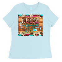 Baby Blue nurse in progress Ladies Tee - JahusDesignShop