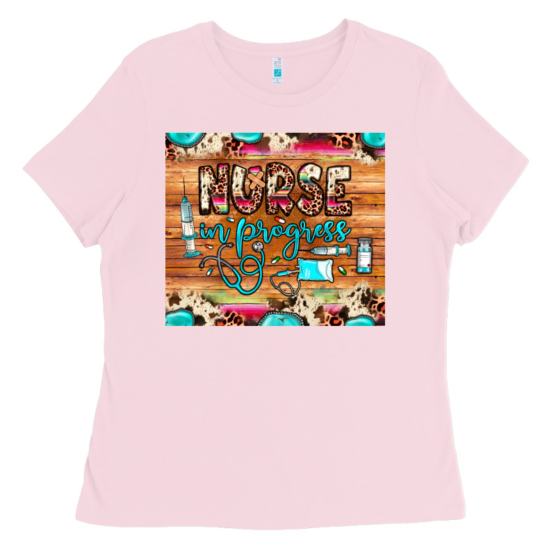 Nurse In Progress Ladies Tee by JahusDesignShop | Teevron