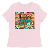 Bubblegum Pink nurse in progress Ladies Tee - JahusDesignShop