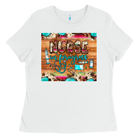 White nurse in progress Ladies Tee - JahusDesignShop