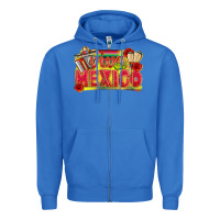 True Royal Viva Mexico Zipper Hoodie - texasbilliewilder