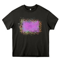 Asphalt Old Leopard Purple Glitter Frame Heavy Core Tee - Bettercallsaul
