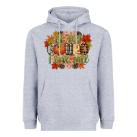 Heather Grey oh my gourd i love fall Heavyweight Hoodie - CowGirlArtShop