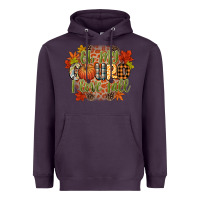 Plum oh my gourd i love fall Heavyweight Hoodie - CowGirlArtShop