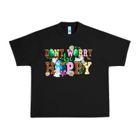 Black Don't worry be hoppy Urban Heavy Tee - NancyCooperArtShop