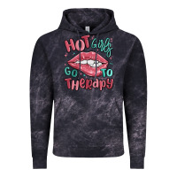 Cloud Black hot girls go to therapy Vintage Hoodie - MaliasSmallBusiness
