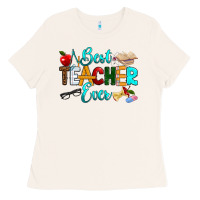 Bone best teacher ever Ladies Tee - RanaPortraitStore