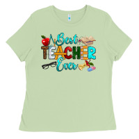Matcha best teacher ever Ladies Tee - RanaPortraitStore