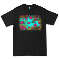 Black gemstone serape glitter background Premium Tee - JahusDesignShop